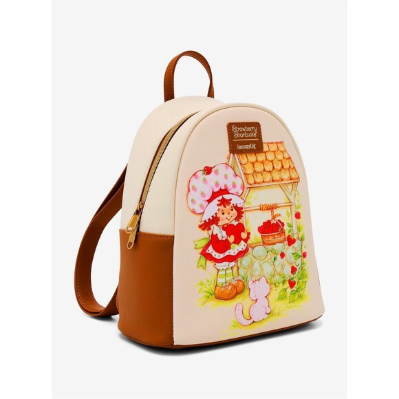 Loungefly Strawberry Shortcake Wishing Well Mini Backpack NWT main image 6